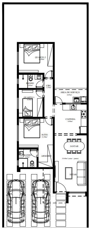 CASA EM CONSTRUÇÃO NO HORTO VILLE 1