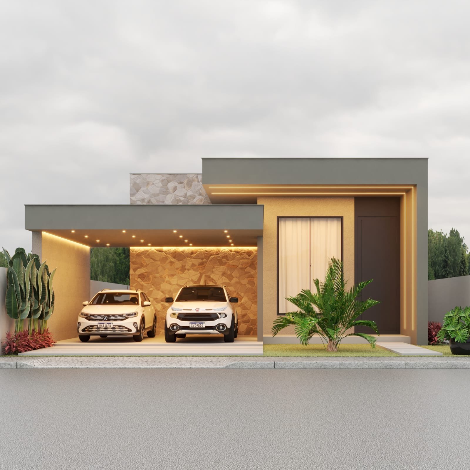 CASA EM CONSTRUÇÃO COND. HORTO BARCELONA